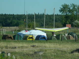 Юрты и палатки в Верхотурье