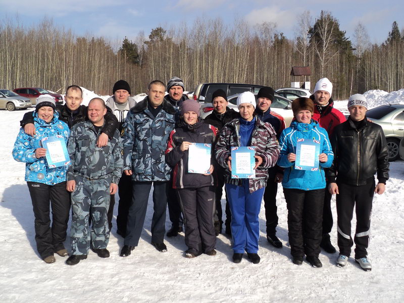 Весеннюю лыжную эстафету провели сотрудники ИК-53