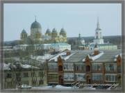 Вид на Свято-Николаевский монастырь