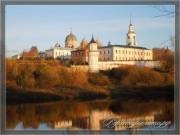 Вид на Свято-Николаевский мужской монастырь