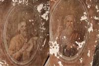 Сохранившаяся настенная роспись Христорождественск